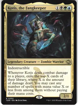 Kotis, the Fangkeeper 202 Tarkir: Dragonstorm TDM R MTG Magic The Gathering R MP - Image 1