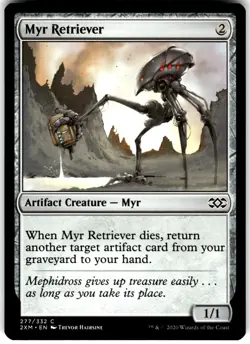 Myr Retriever 277 Double Masters 2XM C MTG Magic The Gathering C LP - Image 1