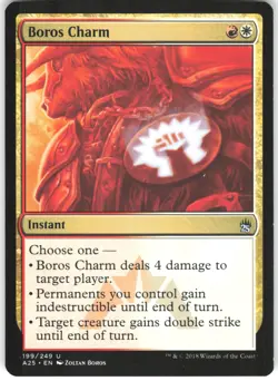 Boros Charm 199 Masters 25 U MTG Magic The Gathering U 2018 LP - Image 1