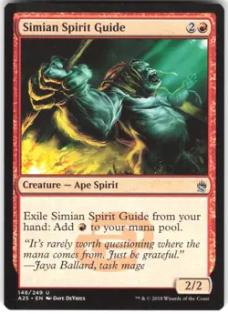 Simian Spirit Guide 148 Masters 25 A25 U MTG Magic The Gathering U MP - Image 1