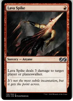 Lava Spike 136 Ultimate Masters U MTG Magic The Gathering LP - Image 1