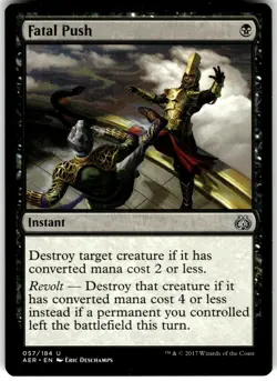 Fatal Push 57 Aether Revolt U MTG Magic The Gathering LP - Image 1