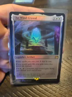 The Wind Crystal Final Fantasy Foil Card R 0043 Magic the Gathering - Image 2