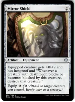 Mirror Shield 234 Theros Beyond Death THB U MTG Magic The Gathering U LP - Image 1