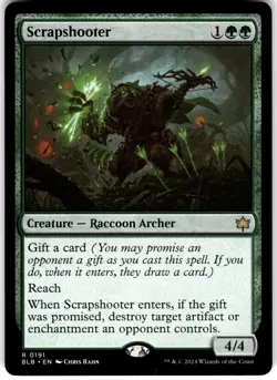 Scrapshooter 191 Bloomburrow BLB R MTG Magic The Gathering R LP - Image 1