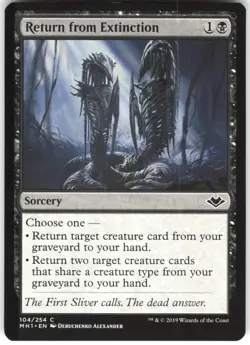 Return from Extinction 104 Modern Horizons MH1 C MTG Magic The Gathering C LP - Image 1