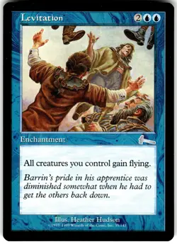 Levitation 35 Urza's Legacy ULG U MTG Magic The Gathering U MP - Image 1