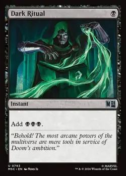 Dark Ritual - 793 - Foil - MSC - NM - MTG Magic the Gathering - Image 1