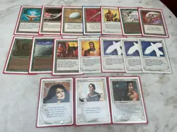 MTG MAGIC THE GATHERING - 17 REVISED (3RD EDITION) RARE CARDS! (LEGACY) - Image 1
