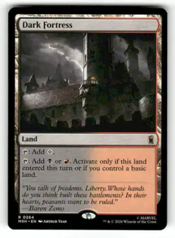 Dark Fortress 264 Rare MTG MSH NM - Image 2