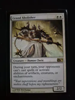 Magic The Gathering (MTG) Grand Abolisher Core Set 2012 M12 - Image 2