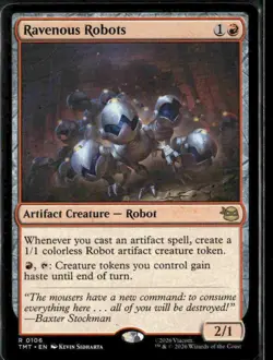 MTG TMT Ravenous Robots Normal NM - Image 1