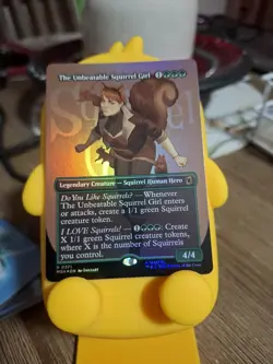 The Unbeatable Squirrel Girl Foil Borderless Marvel Super Heroes NM MTG - Image 1