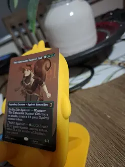 The Unbeatable Squirrel Girl Foil Borderless Marvel Super Heroes NM MTG - Image 3
