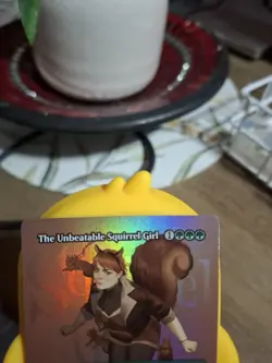 The Unbeatable Squirrel Girl Foil Borderless Marvel Super Heroes NM MTG - Image 4