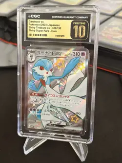 Pokemon TCG Gardevoir ex 328/190 Sv4a Shiny Treasure ex Holo CGC 10 JP - Image 1