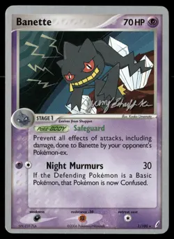 Banette (Jeremy Scharff-Kim) 1/100 Rare World Championship Decks Pokemon LP - Image 1