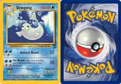 Dewgong 36/130 Uncommon Base Set 2 Pokemon LP - Image 3