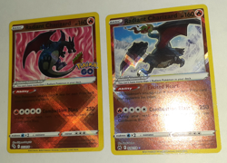 Radiant Charizard Holo Pokemon GO 011, Crown Zenith 020 Near Mint - see photos! - Image 4