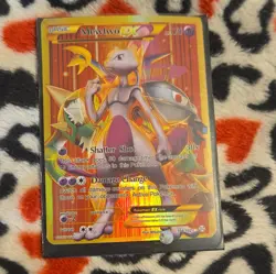 Mewtwo EX 164/162 Breakthrough Full Art Holo Ultra Rare Pokemon TCG ENG 2016 - Image 1