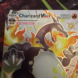 Pokemon - Charizard VMAX SV107/SV122 Shining Fates: Shiny Vault Holo Near Mint - Image 4