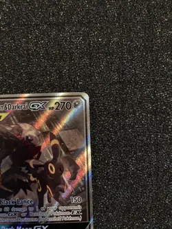 Pokemon TCG Umbreon & Darkrai GX SM241 Sun & Moon Holo Promo TAG TEAM LP - Image 3