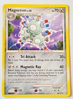 Pokemon TCG: Magneton Diamond and Pearl #54/130 Near Mint (NM) - Image 1