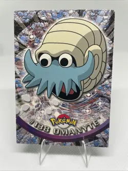 2000 Topps Pokemon TV Animation Edition Series 3 Non Holo #138 Omanyte - Image 1