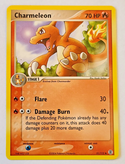 Pokemon TCG: Charmeleon EX FireRed & LeafGreen #31/112 MINT - Image 1