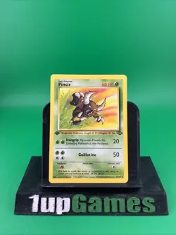Pinsir 25/64 Jungle Regular Non Holo Unlimited Pokemon 1999 WOT LP - Image 1