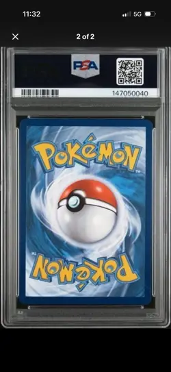 Pokemon Umbreon Gold Star Celebrations Classic Coll POP Series 5 Holo #17 PSA 10 - Image 2