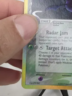 Pokemon - Crobat Reverse Holo - Delta Species 2/113 MP - Image 5