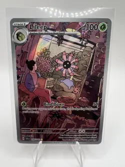Pokemon Lileep SV07: Stellar Crown 145/142 Illustration Rare - Image 1