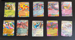 Pokemon TCG - Chaos Rising Complete Double Rare ex Bundle - All 10 Cards - NM - Image 1