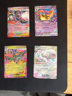 Pokemon TCG - Chaos Rising Complete Double Rare ex Bundle - All 10 Cards - NM - Image 4