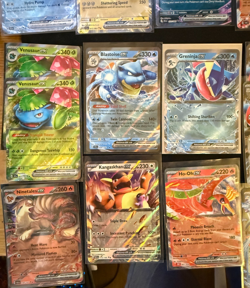 Pokemon TCG - EX Double Rare Bundle x67 English Cards Mixed Sets S&V / Mega - NM - Image 2
