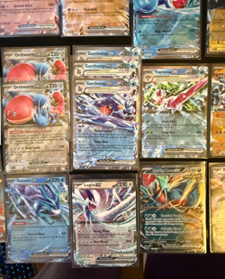 Pokemon TCG - EX Double Rare Bundle x67 English Cards Mixed Sets S&V / Mega - NM - Image 3
