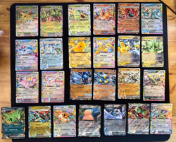 Pokemon TCG Prismatic Evolutions Complete EX Double Rare Bundle x25 Cards NM - Image 1