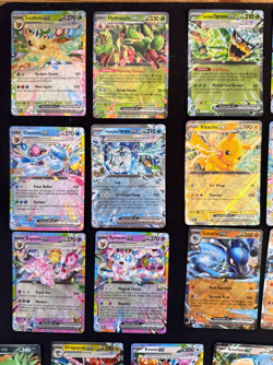 Pokemon TCG Prismatic Evolutions Complete EX Double Rare Bundle x25 Cards NM - Image 2