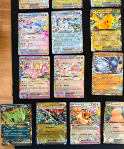 Pokemon TCG Prismatic Evolutions Complete EX Double Rare Bundle x25 Cards NM - Image 4