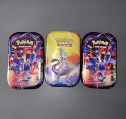 Pokemon TCG Mystery Tin Card Bundle - (Guaranteed Rare + Holo) 70+ Cards Per Tin - Image 2