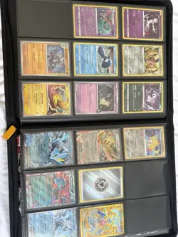 Pokemon Card Binder Ultra Rare, Full Set of Rare and Common Cards - Image 1
