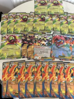 Pokemon card bundle (JUMBO POKEMON CARDS) BIG CARDS - Image 2