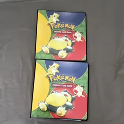 Rare Holographic Pokemon Cards Original Base Set, Standard Cards And Two Folders - Image 2