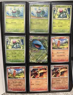 Pokemon 151 Partial Master Set with binder - 251 Cards NM - Image 2