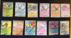 Pokemon TCG Black Bolt & White Flare Complete ex Sets – 12 Cards – Near Mint - Image 1