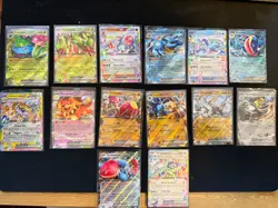 Pokemon TCG Stellar Crown Complete ex Bundle – All 14 ex Cards – Near Mint - Image 1