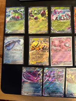 Pokemon TCG Destined Rivals Complete Double Rare ex Bundle – All 17 Cards – NM - Image 2