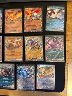 Pokemon TCG Destined Rivals Complete Double Rare ex Bundle – All 17 Cards – NM - Image 3