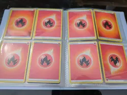Pokemon Trading Cards In Folder/ Album. Energy Cards. - Image 2
